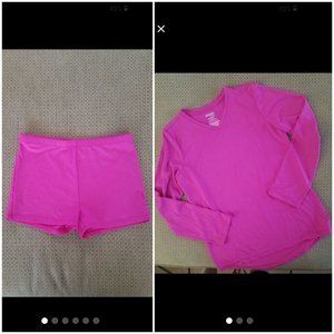 Dance/Gymnastic Shorts & Shirt 10/12